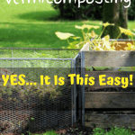 DIY Vermicomposting 3 outdoor composting bins