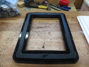 Completed worm bins lid.