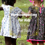 Vermicomposting For Kids two girls holding hands walking.