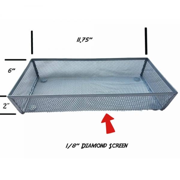 Worm Castings Screen Harvester Size