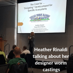 Vermiculture Conference 2018 Heather Rinaldi speaking at the Conference