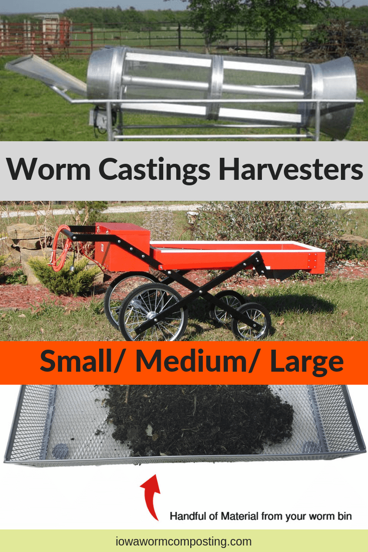 How to Harvest Worm Castings Iowa Worm Composting