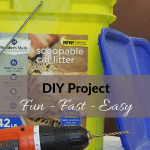 How to Store Worm Castings Bucket and Drill