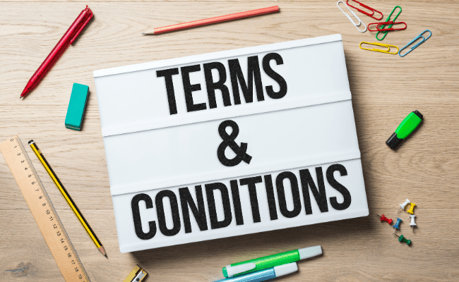 Terms and Conditions