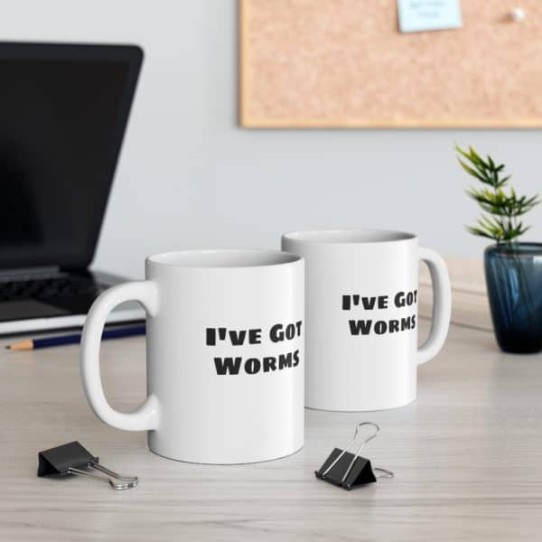 I've Got Worms Mug 11oz - Image 5